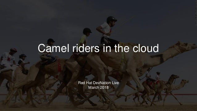 Camel Riders In The Cloud
