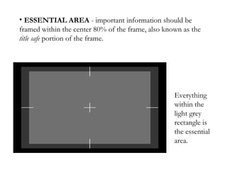 Camera Composing Frame Camera Composition and Framing | PPT