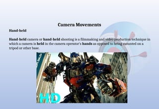 Camera important angels shots and composition | PPTX