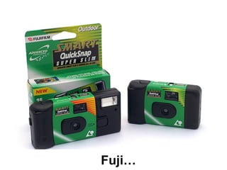 Disruptive Innovation and the Camera Industry