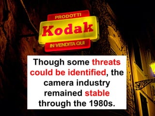 Disruptive Innovation and the Camera Industry