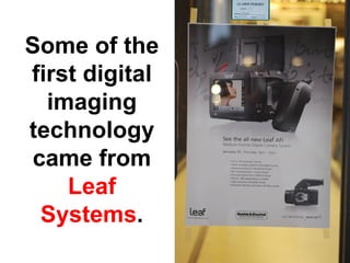 Disruptive Innovation and the Camera Industry