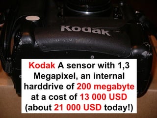 Disruptive Innovation and the Camera Industry