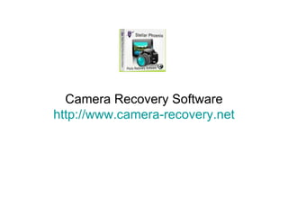 Camera Recovery Software http://www.camera-recovery.net 