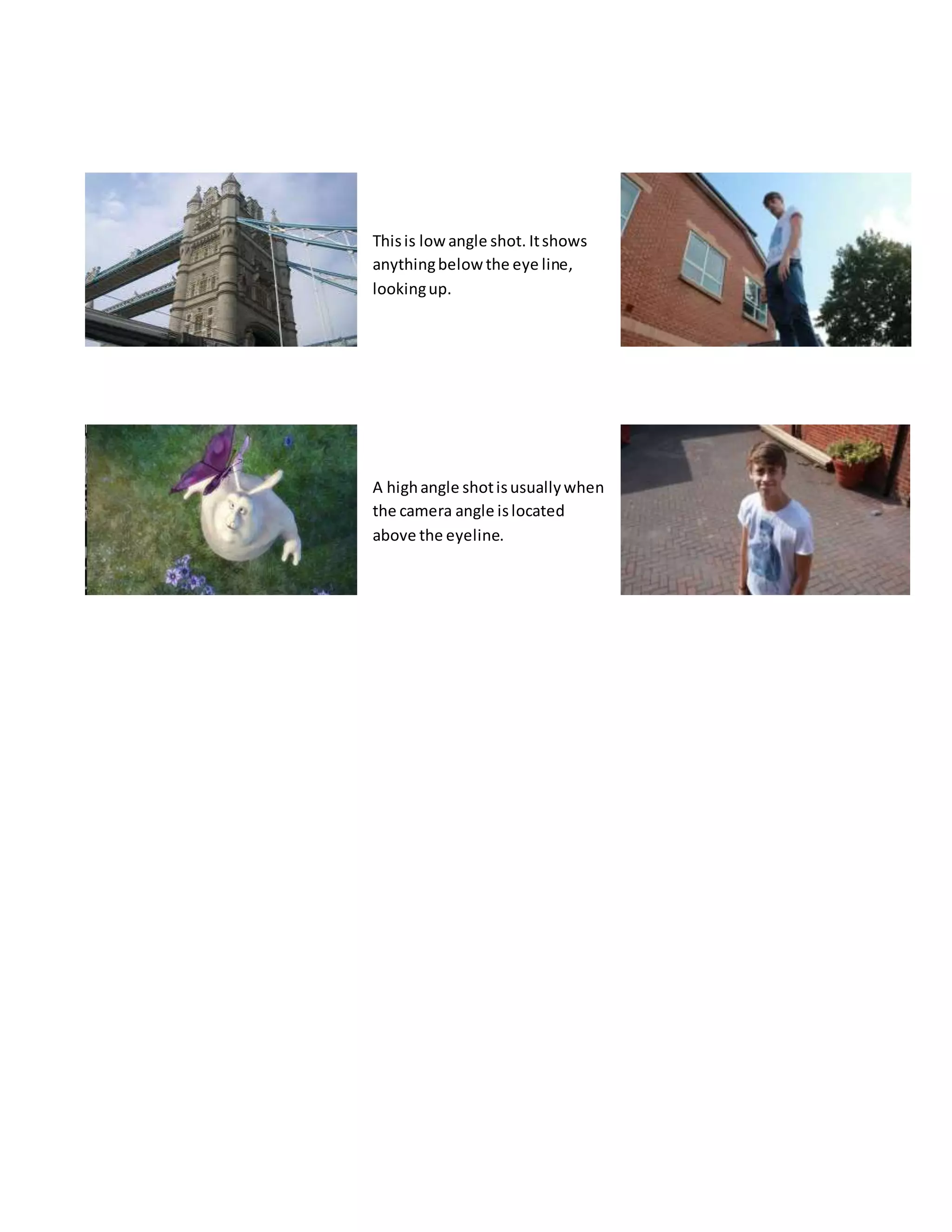 Camera angles | DOCX