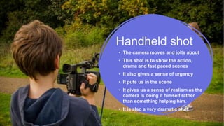 Camera angles and shots | PPTX