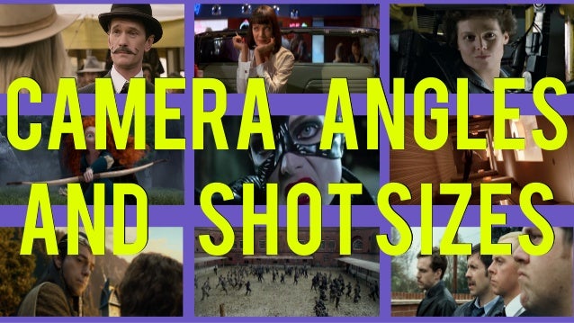 Shot Types And Camera Angles Pdf