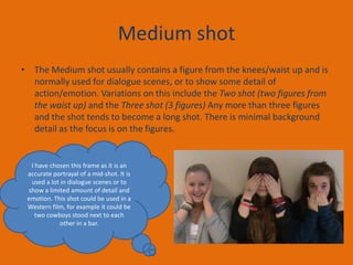 Camera angles presentation | PPTX