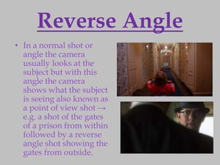 Camera angles & shots | PPTX