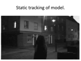 Static tracking of model.

 