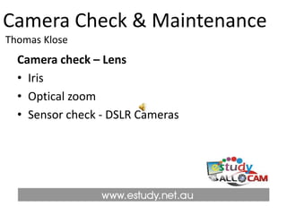 Camera check | PPTX