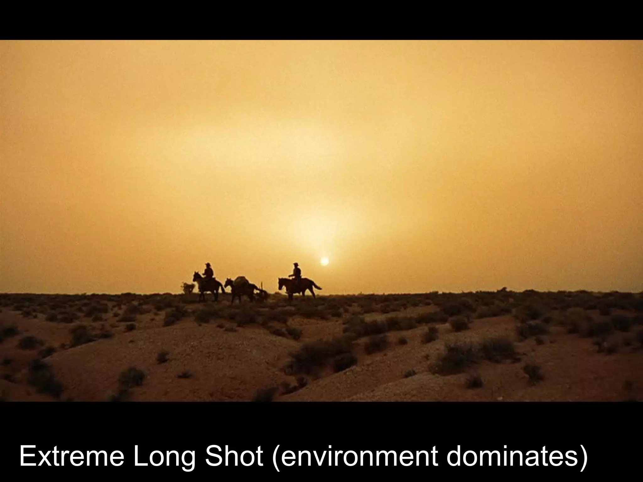 Extreme Long Shot (environment dominates)
