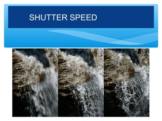 SHUTTER SPEED
 
