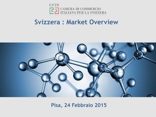 Svizzera : Market Overview
Pisa, 24 Febbraio 2015
 