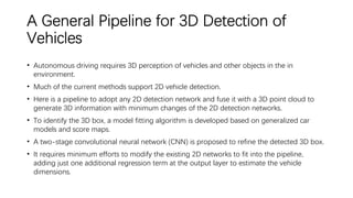 fusion of Camera and lidar for autonomous driving I | PDF