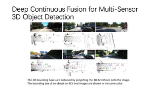 fusion of Camera and lidar for autonomous driving I | PDF