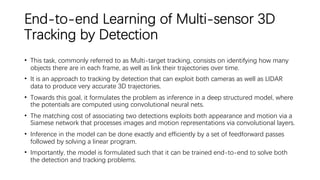 fusion of Camera and lidar for autonomous driving I | PDF