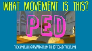 what movement is this?
thecamerapedsupwardsfromthebottomoftheframe
ped
 