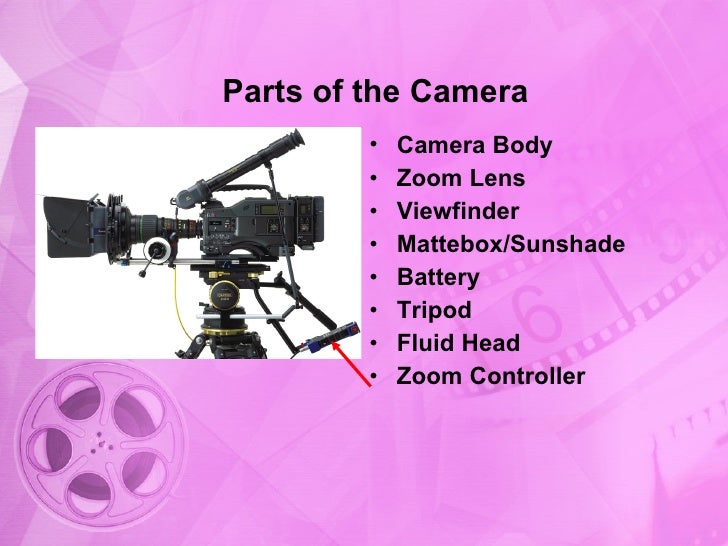 Parts of a Digital Cinema Camera
