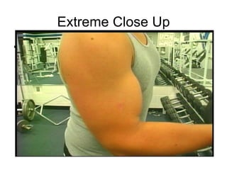 Extreme Close Up . 