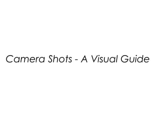 Camera Shots - A Visual Guide
 