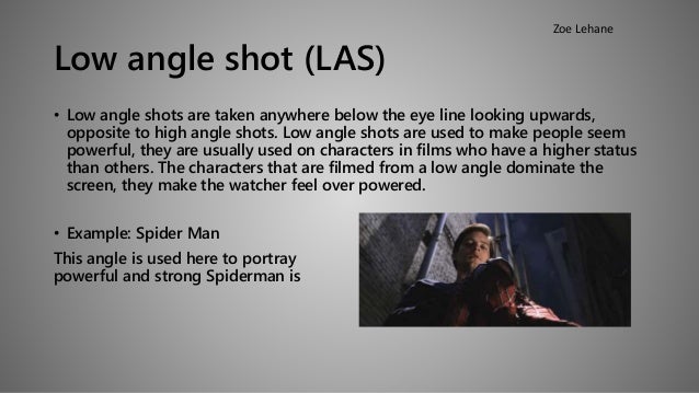 Camera Shots And Angles