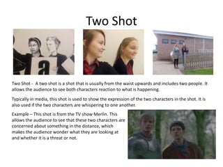 Camera shots and angles | PPTX