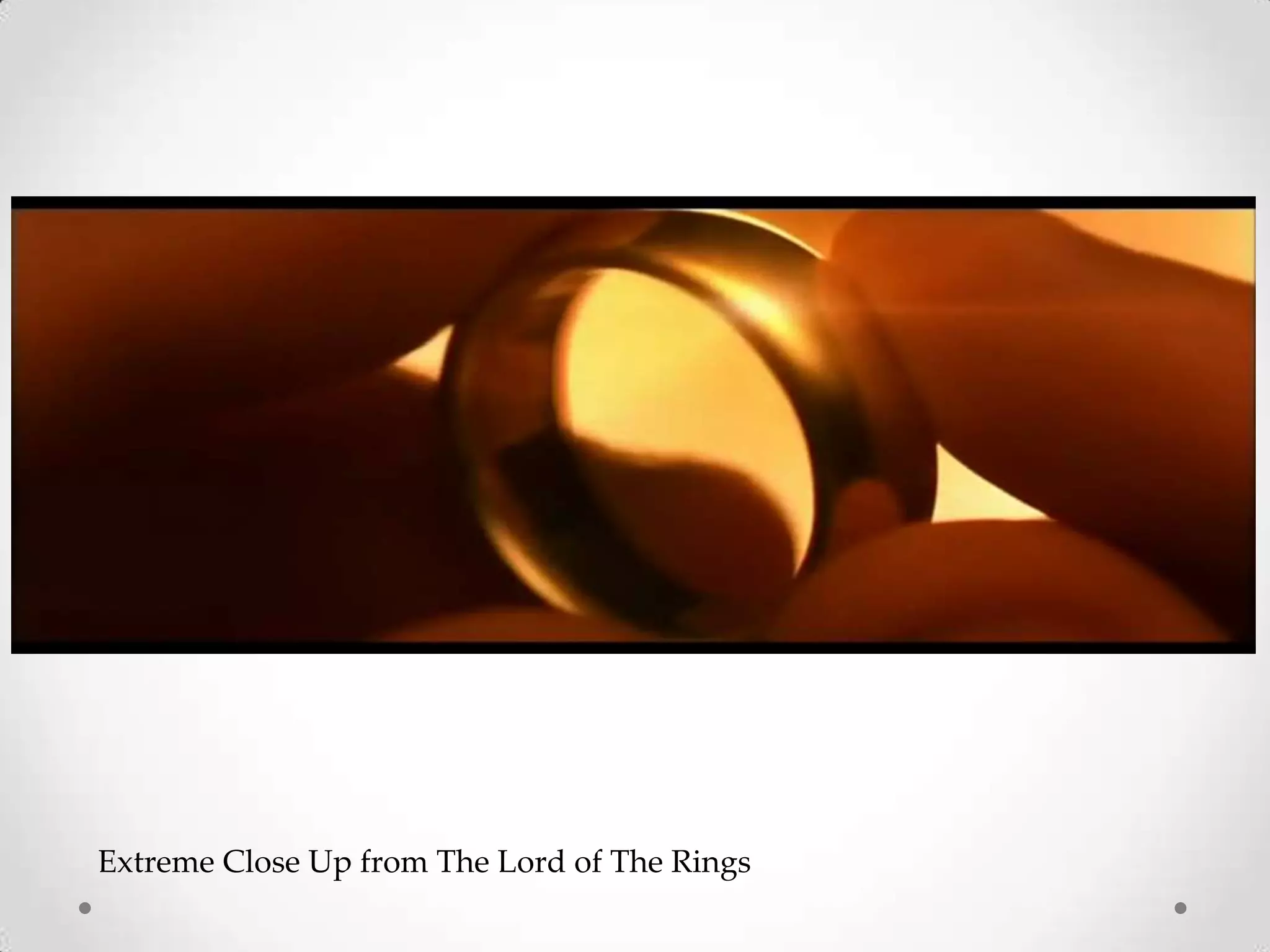 Extreme Close Up from The Lord of The Rings
 