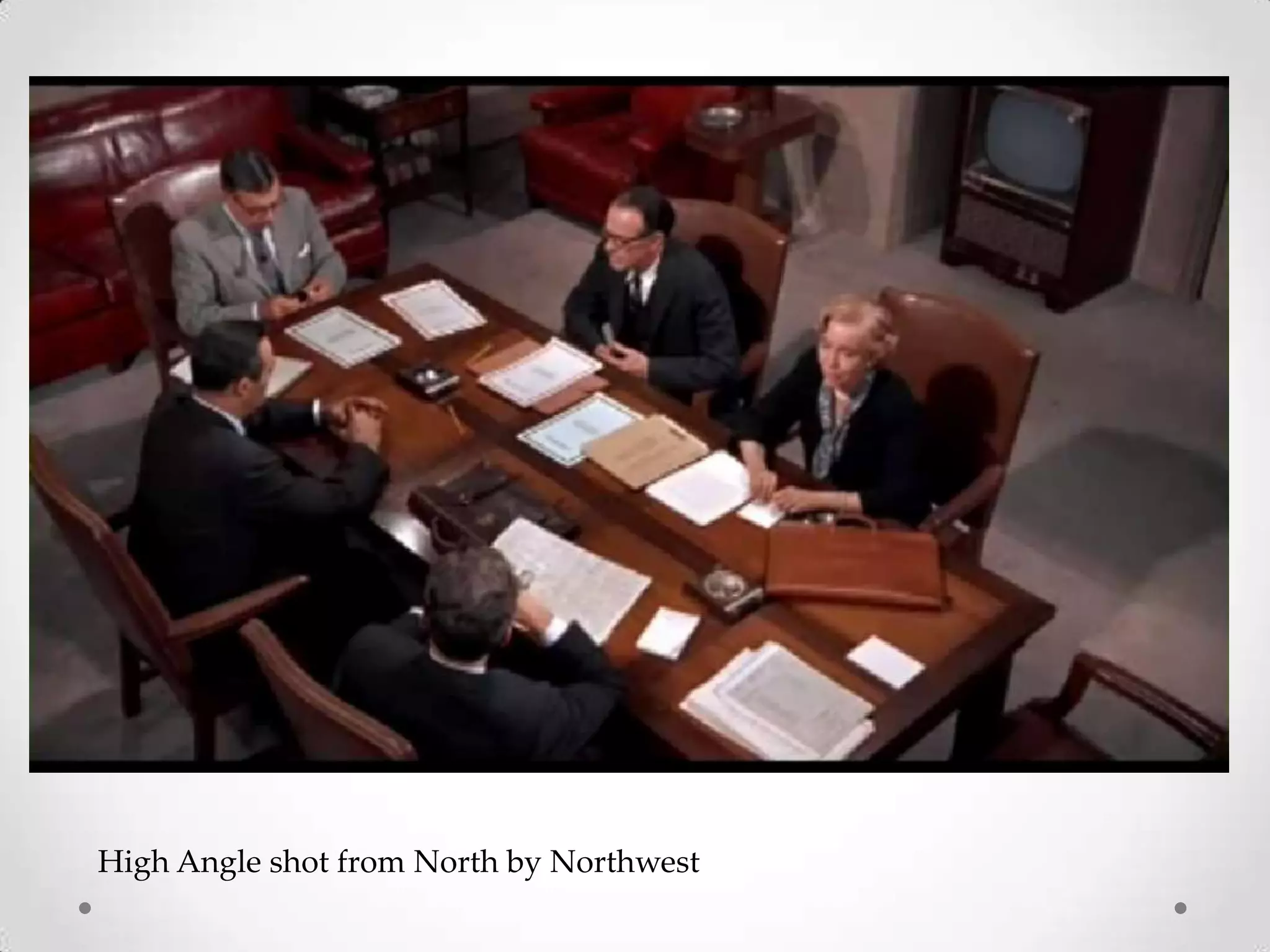 High Angle shot from North by Northwest
 