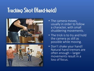Camera Shots, Angles and Movements | PDF