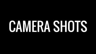 CAMERA SHOTS
 