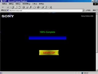 DEVELOPDEVELOP
100% Complete
 