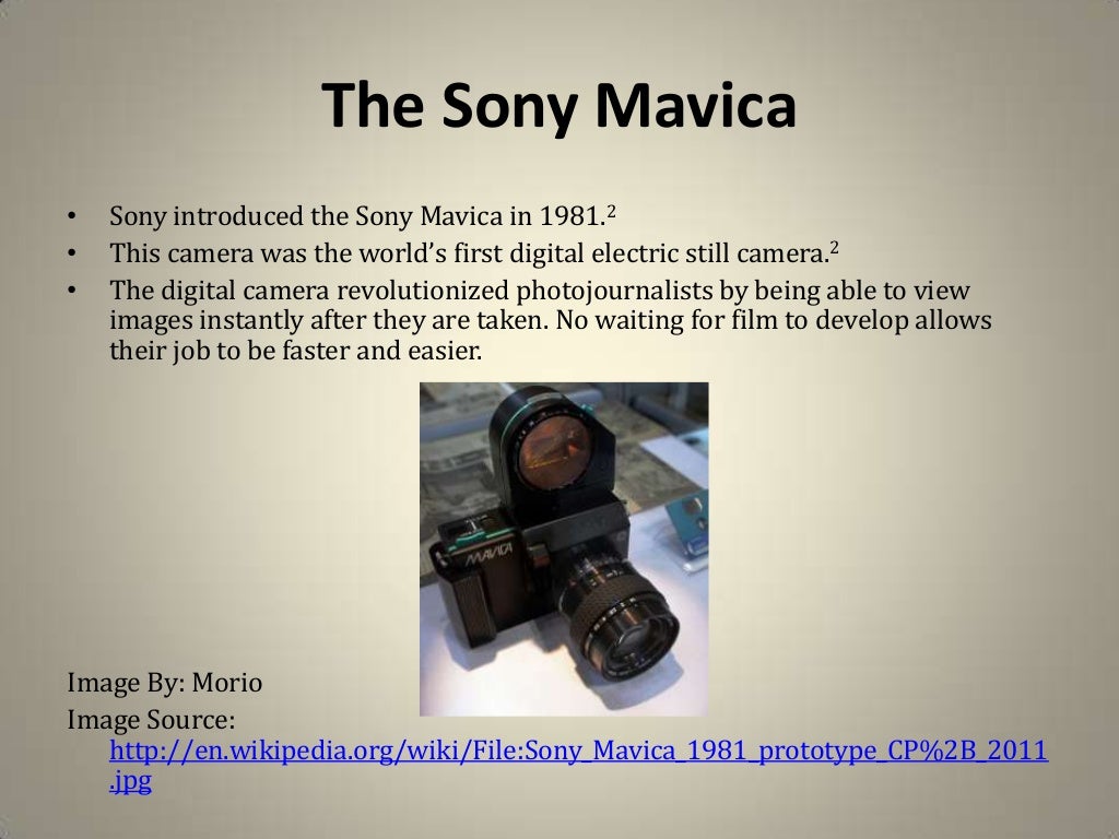 Camera technology timeline