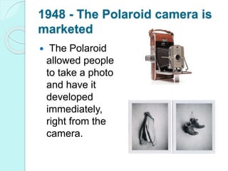 Camera timeline | PPTX