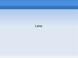 Lens
 