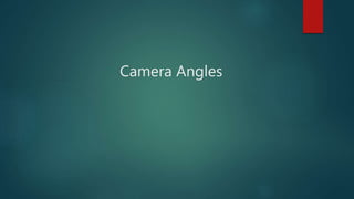 Camera Angles
 
