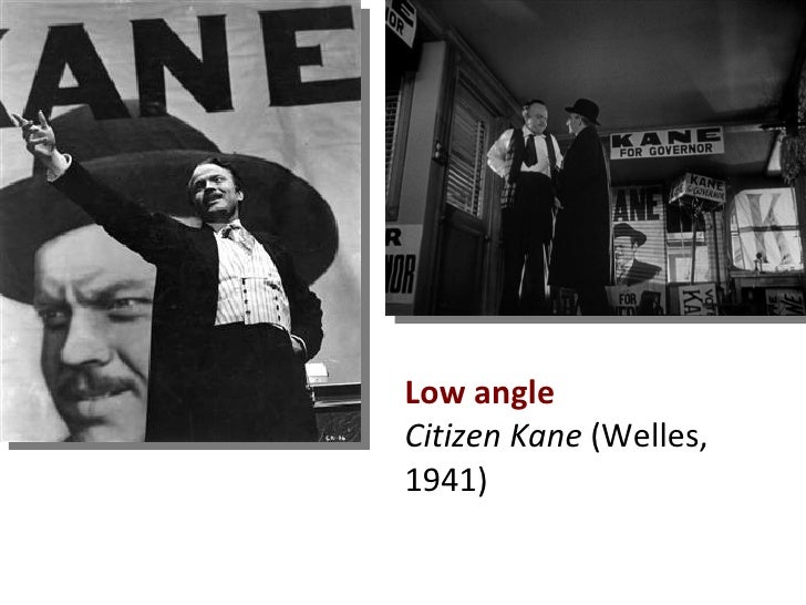 Camerawork for AS Media High Angle Shot Citizen Kane