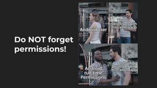 Do NOT forget
permissions!
 