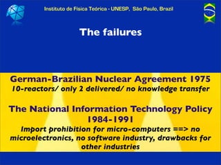 An informal introduction  to the Brazilian science system
