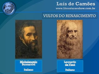 VULTOS DO RENASCIMENTO 