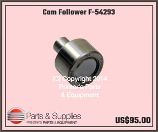 Cam Follower F-54293
US$95.00
 