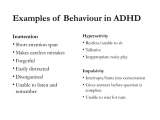 Behavioral and emotional disorders with onset usually occurring in ...