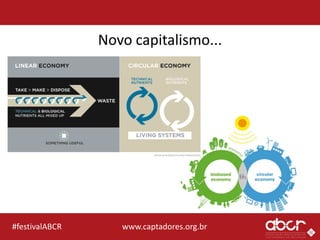 www.captadores.org.br#festivalABCR
Novo capitalismo...
 