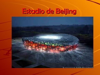 Estadio de Beijing   