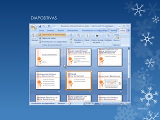 DIAPOSITIVAS




               08/04/2013
 