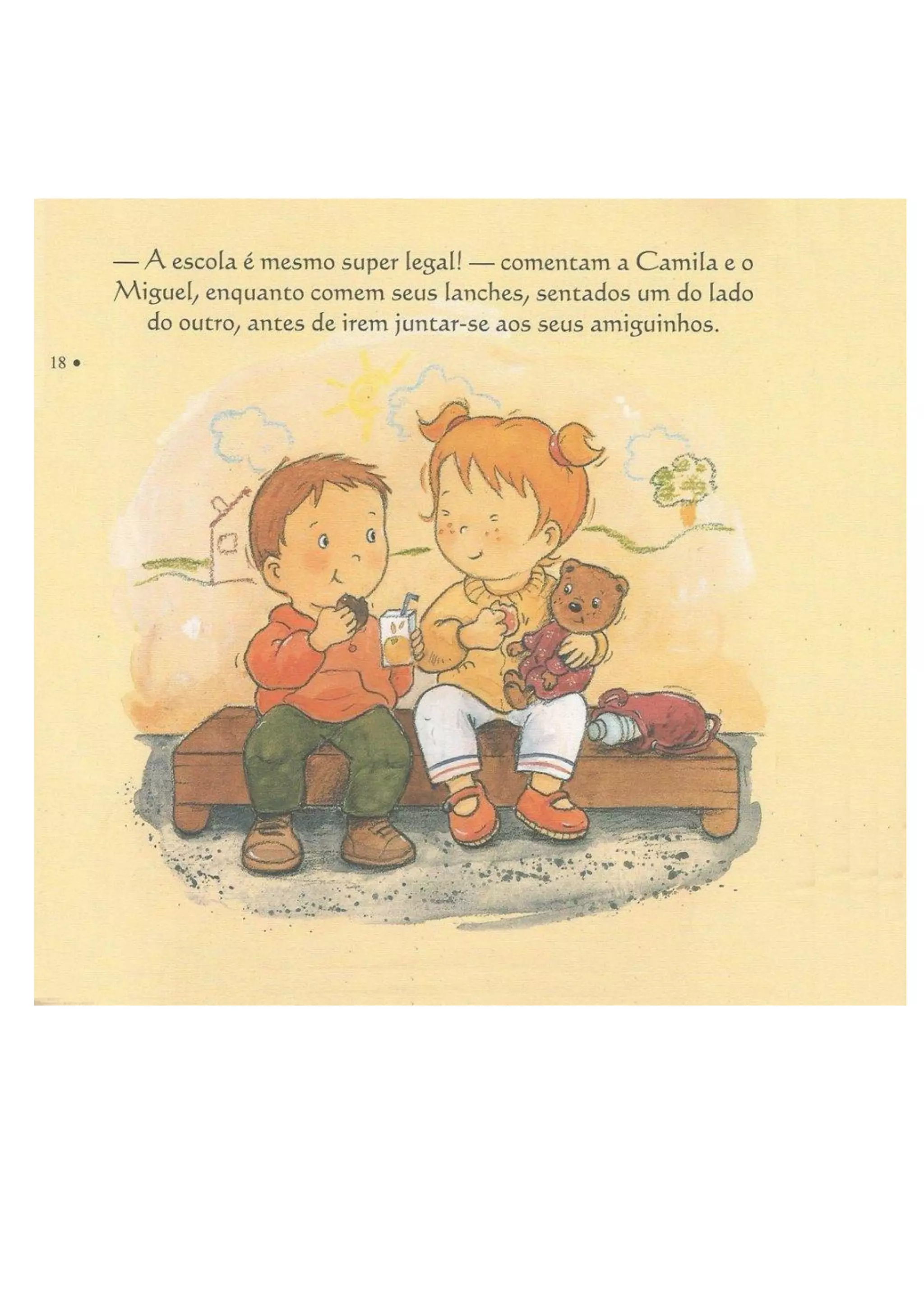 Camila e a volta às aulas