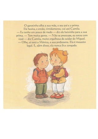 Camila e a volta às aulas