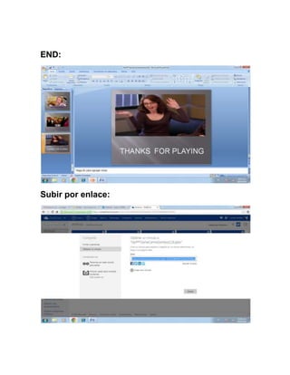 END:
Subir por enlace:
 