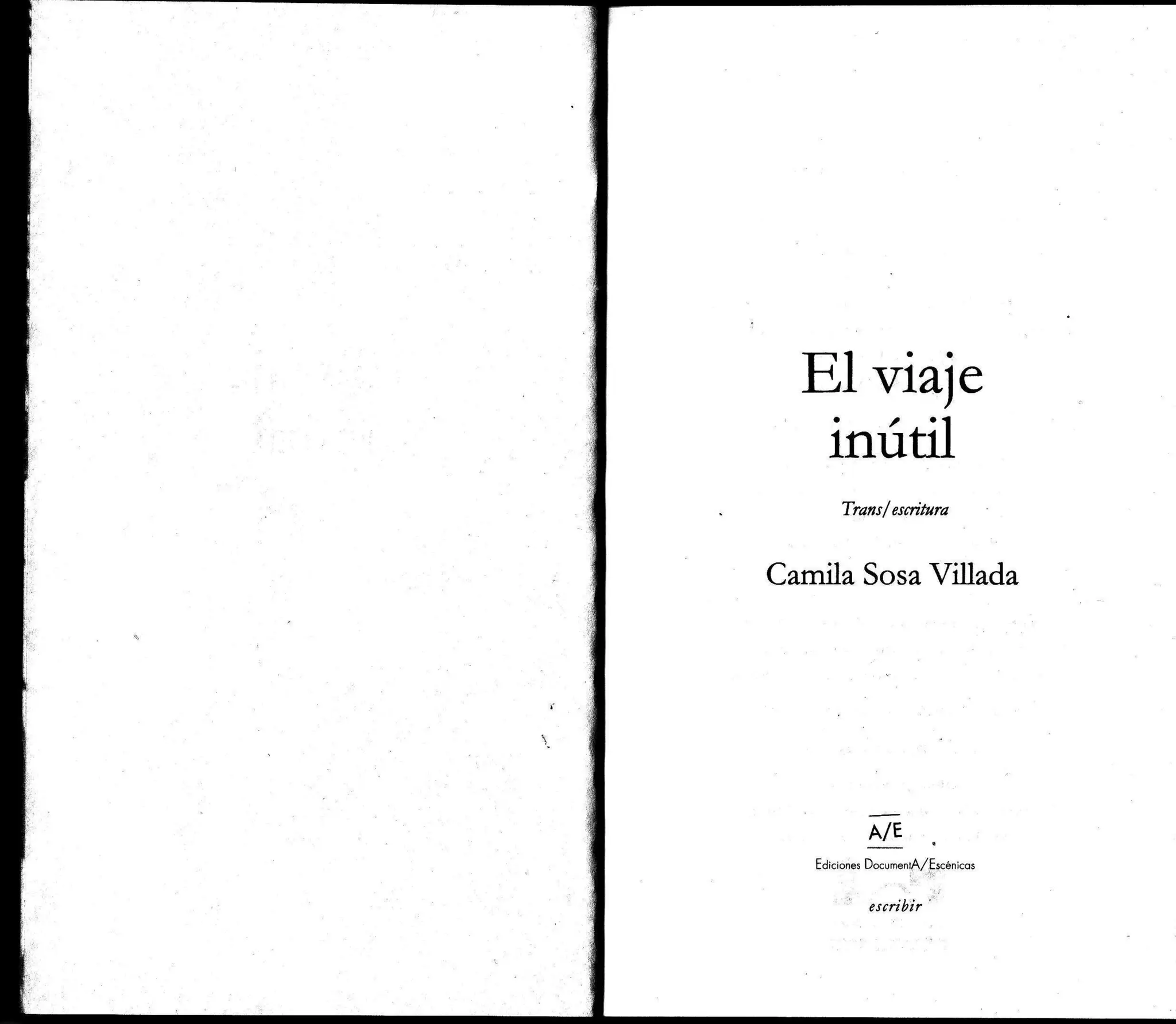 El viaje inutil | Oldtravelbag.com