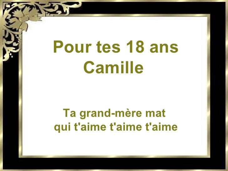 Camille 18 Ans Camille 18 Ans